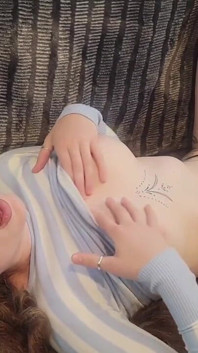 Tatted Skinny Perfect Body College Girl Teaser