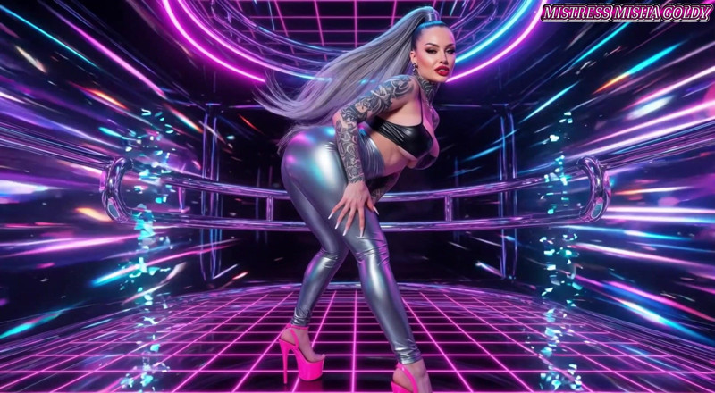 Goddess Misha Goldy: Mój tyłek totalnie wdziera ci się do głowy