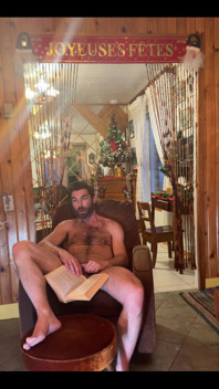 Relaxing and Reading a Book