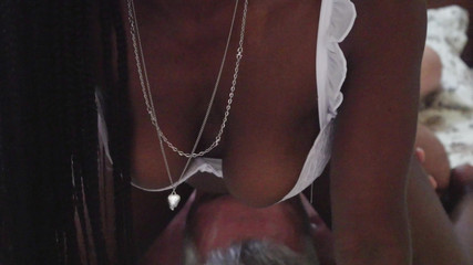 Black Swan: Riding Face and Cock Till He Cums on My Pussy