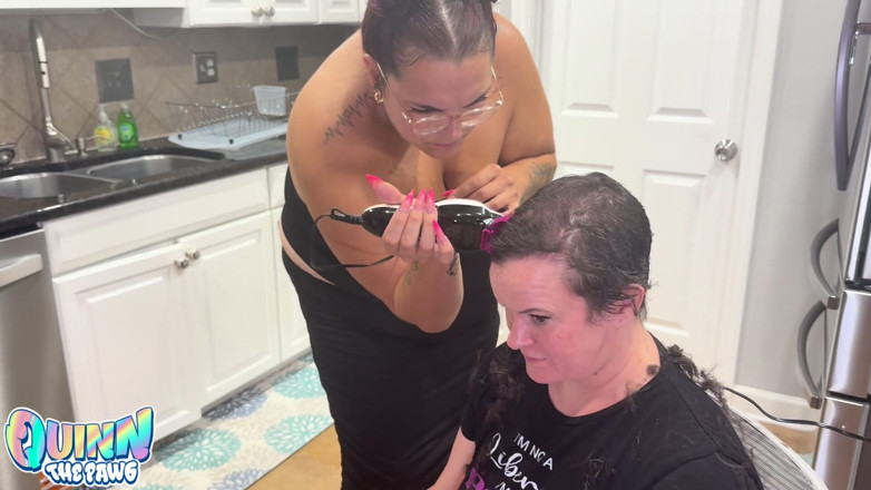 Quinn Marie: Shaving Quinn’s Head
