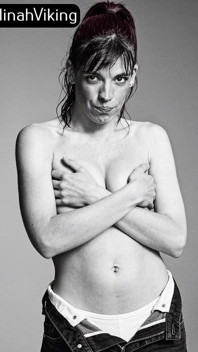 B&w Topless Photoshoot