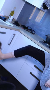 Foot Smelling Slave at Her Disposal