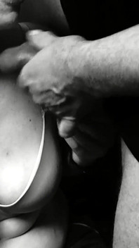 One Minute Blowjob & Massive Tit Cumshot