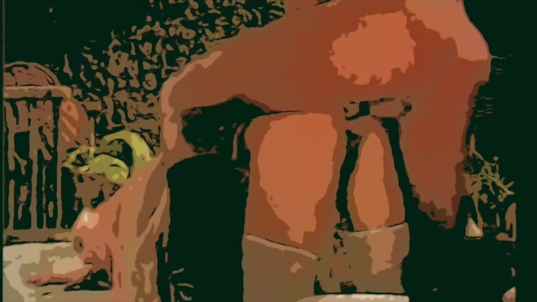 Classic porn cartoon: सुंदर Carmen: अरे कल एक vegeta के साथ हस्तमैथुन करती है और फिर हे उसे लंड देती है