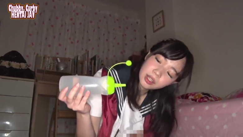 Chubby Curvy Hentai JAV: Curbe nesfârșite. Pasiune nonstop cu corpul ei complet -1