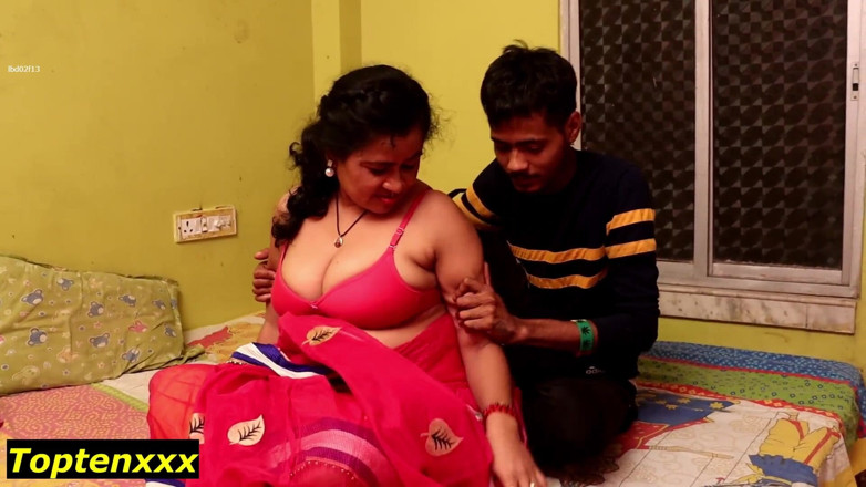 TopTenXXX Premium: School Boy First Enjoying with Beautiful Horny Madam! Student Sex