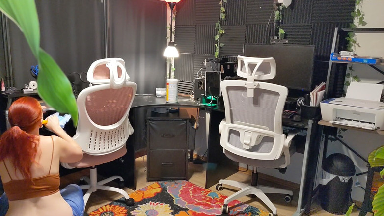 Sin Spice by Sophia Sinclair and Jasper Spice: Une Fesse Exposée Au Bureau À Domicile
