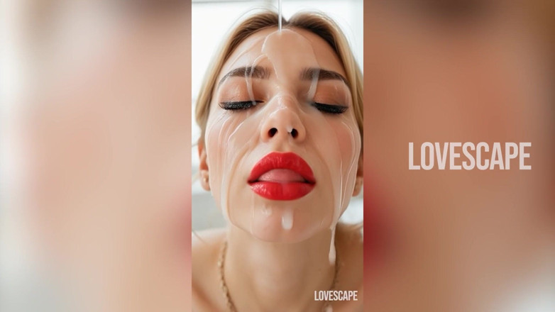 Lovescape: Blonda călărește monstru până la final cremos