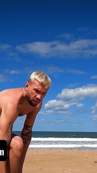 Pertemuan hardcore dragon rojo dan el aleman di pantai sama raksasa pria kulit hitam