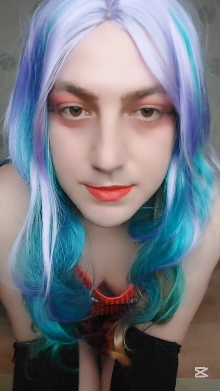 Kitty_Cross: BBW blonder ladyboy Femboy Model cosplayer