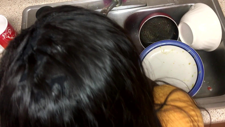 Exclusive Dirty Diana: Big ass ebony slut gets fucked in the kitchen