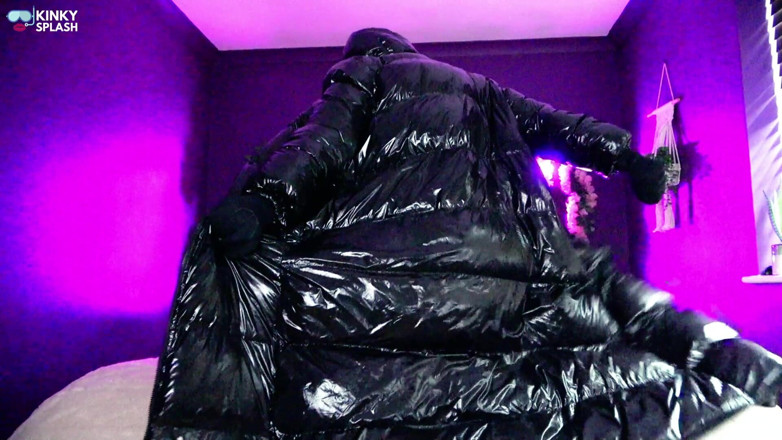 UKCuteGirl Lucy Lauren: Shiny Wetsuit Succubus Invades Your Bed to Drain You
