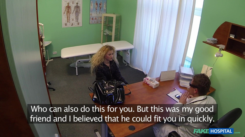 Fake Hospital: Fake Hospital - Sexy Blonde Wife Gets Caught in Office Voyeur...