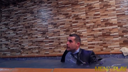 Menat Play: MENATPLAY - Latino Jean Franko anal fucks suited Isacc Eliad