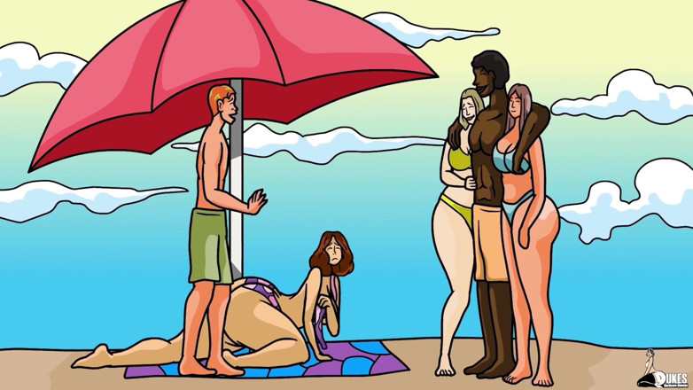Dukes Hardcore Honeys: Une Femme Pulpeuse Trompe Son Mari Pendant Ses Vacances
