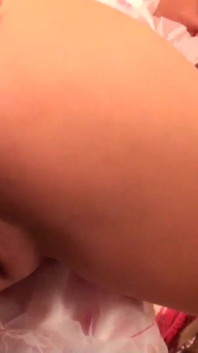Anna Akinfeev fucks her pussy and anus alone with sex toys