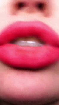 Rode lippenstift verleiding