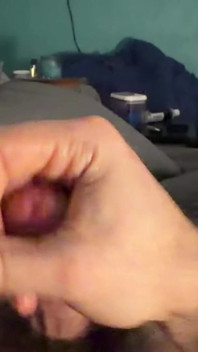 Jerking That Hairy Cock
