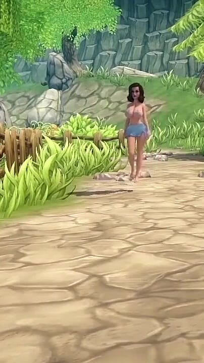 Game of Lust 3D: Busty Amelia Got Fingered and Fucked by Stranger on the...