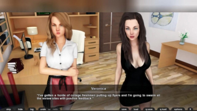 3DXXXTEEN2 Cartoon: Trei chelnerițe sexy și fără clienți. Sex cu desene animate porno 3D