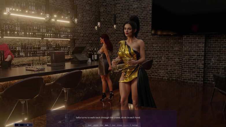 Hotgame Studio X: Hotwife Sofia - Dzień 4 - Pierwsza sekretna jebanie w aplikacji welon