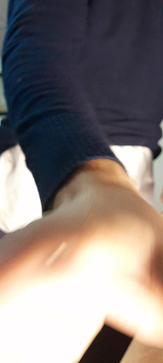 A large Portuguese dick: Potěšuji mého chlupatou péro