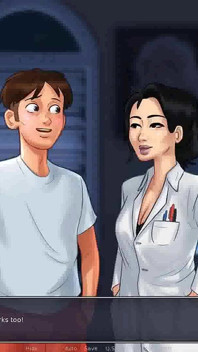 Summertime saga: Japanse professor neukt haar student in haar kantoor voor een goed cijfer ep 195
