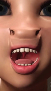 Sexy cuffed girl with many boobs and udder has anal fucking