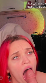 Liberty_xo Doing Sloppy BJ and Fuck Herself with Dildo