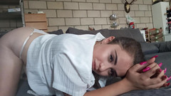 fartingclub01: La sexy PAWG scoreggia in mutandine e camicia