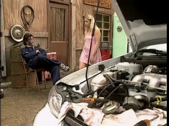 Pound Me Outside: Teen having hot sex with a mechanic