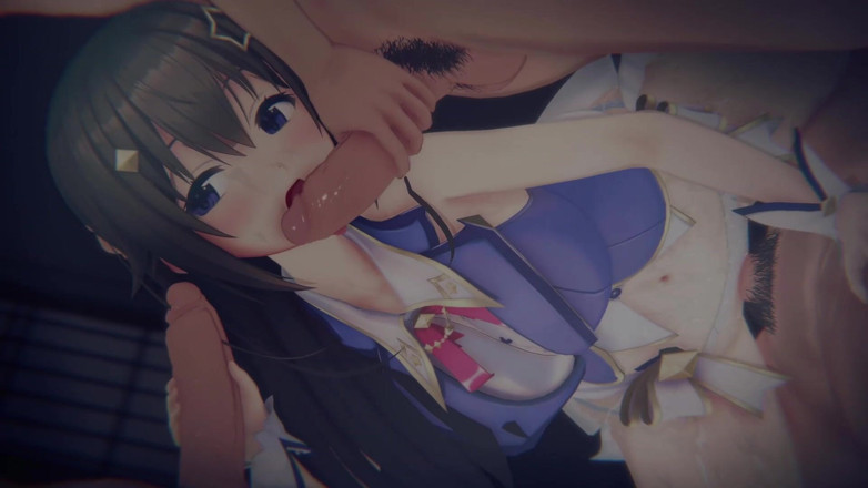 Tomu aisuman: [vtuber] - Tokino Sora Broadcast Interrupted (bound Daisenpai &amp; POV Sandwich DP) (4k/60fps)