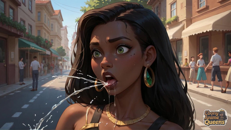 Ebony Anime Queens: Xxx tuyệt vời với những con đĩ da đen điên cuồng và kỹ...