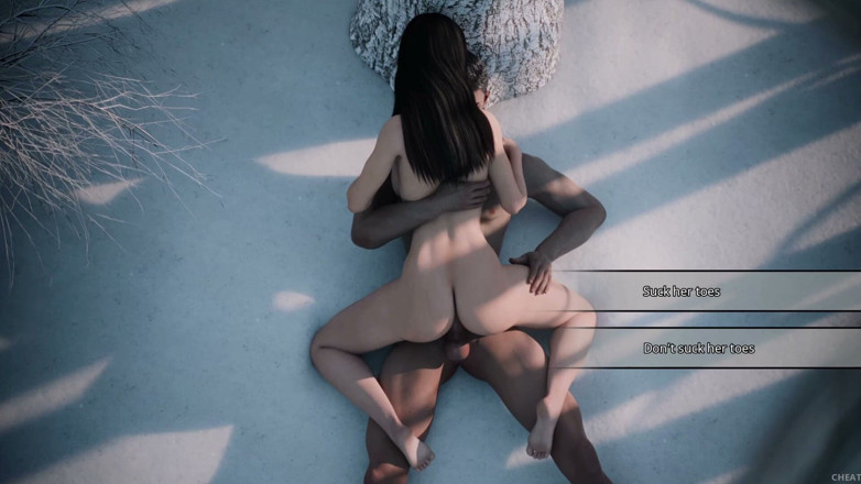 3D Cartoon Porn: Семь Королевств 47 - Атлас и Leyala трахаются перед битвой на открытой территории