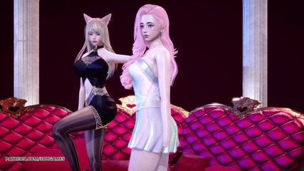 3D-Hentai Games: [MMD] Chaness - SeSe Sexy thoát y ahri Seraphine League of...