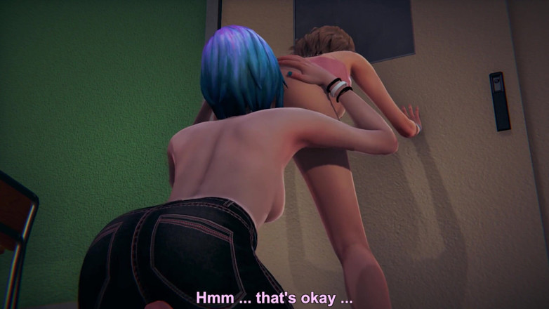 Waifu club 3D: Chloe gosta de comer a buceta de Max
