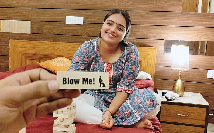 KingXhub: Ayushi Bhabhi Playing Couple Sex Game with Dever Full Video