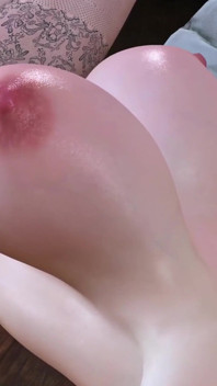 3D mamă sexy matură cu țâțe uriașe goale a fost futută atât de tare