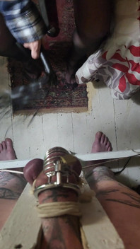Goode Girl Unholy Crucifix Ballbusting Pt3