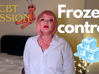 Emma Voyeur: CBT Session Freezing Balls