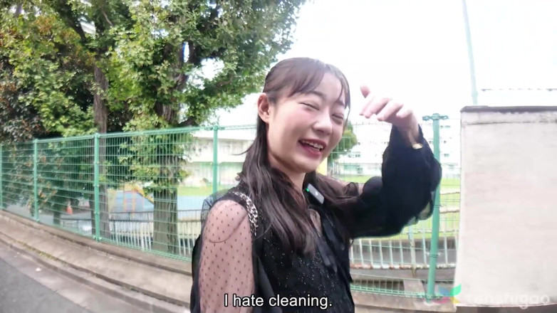 Tenshigao: Hairy Babe Ayu Takara Enjoys Orgasms in Her First Sex...