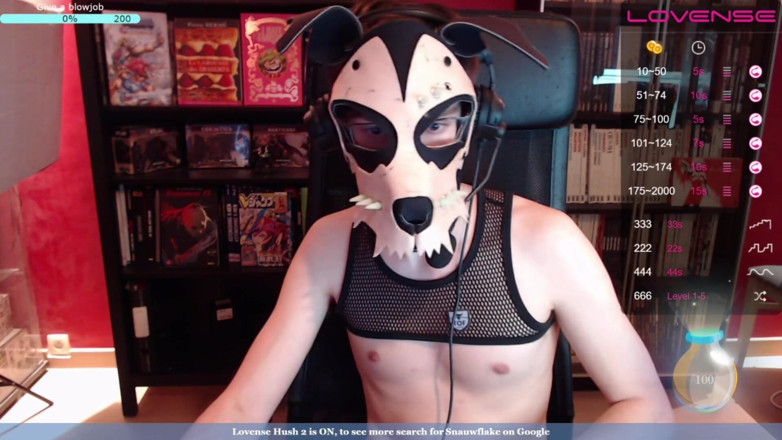 Snauwflake: Snauwflake is having fun on chaturbate - Part 1