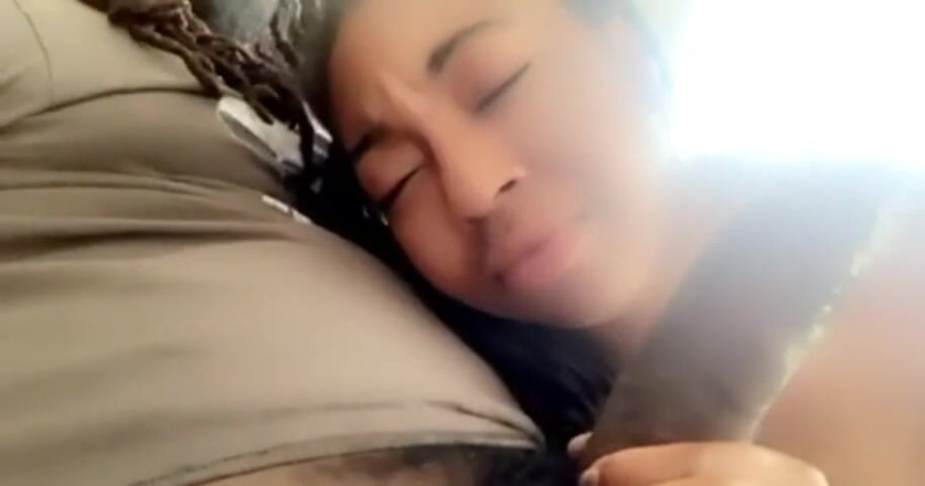 Fijii pornbox: Доброе утро моему большому черному члену, она по-настоящему о том, что яйца осушить лучший способ начать свой день с большим черным членом