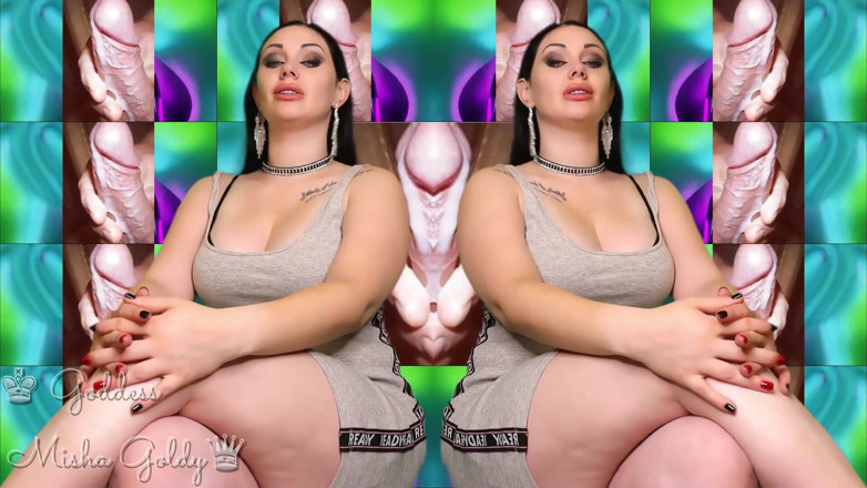 Goddess Misha Goldy: prasiddh land ke lie Wank!