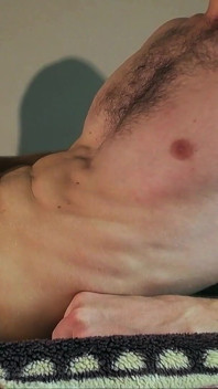 Sporty Guy Jerks off a Big Hard Cock
