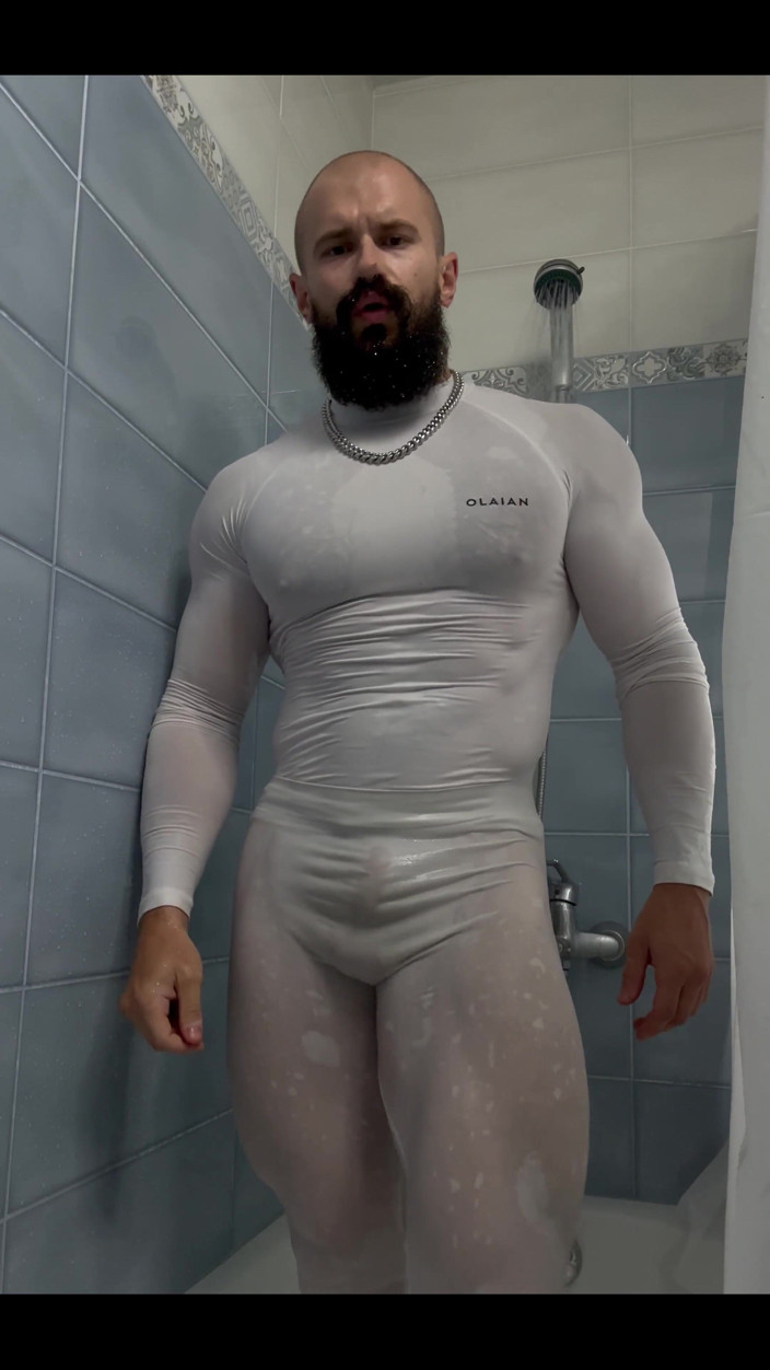 Mister Stone: 거대한 근육에 너무 꽉 조이고 젖어 압박