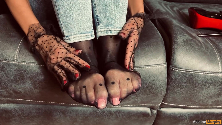 Adeline Murphy: Do You Love Stockings &amp; Jeans Combo?