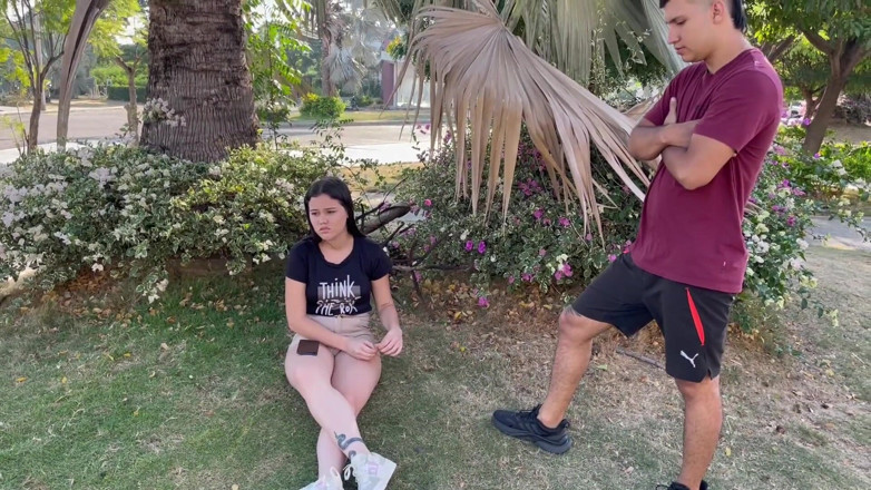kathalina bronw: I Comfort My Little Neighbor with a Hard Ass Fuck...