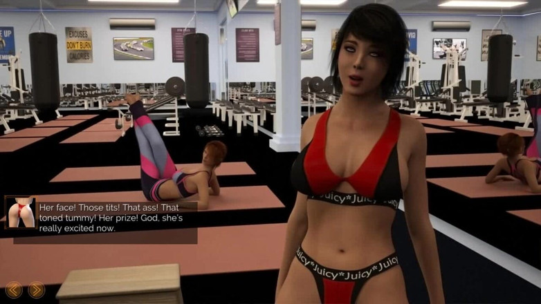 Dirty GamesXxX: Căsătorie fericită: trei curve obraznice într-o sală de sport ep.16